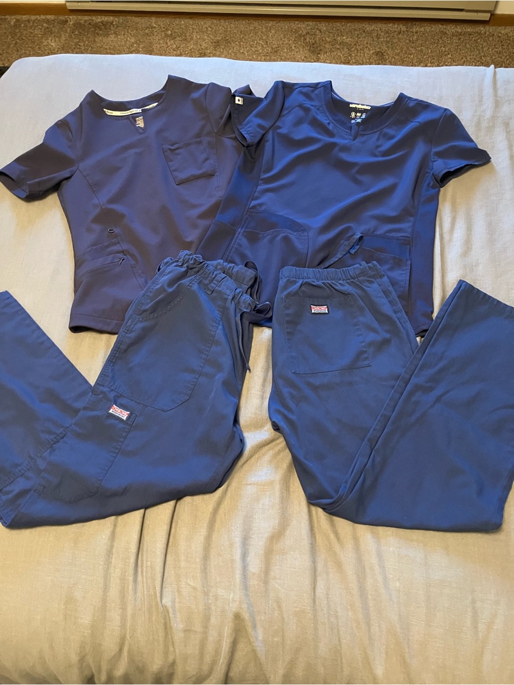 Navy scrub bundle